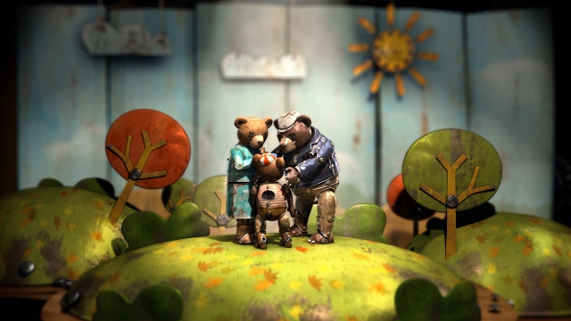 انیمیشن داستان خرس اسکار bear story