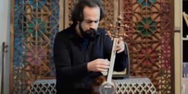حسام اینانلو کمانچه